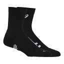 ASICS Court+ Tennis Crew Socks 1P Performance Black